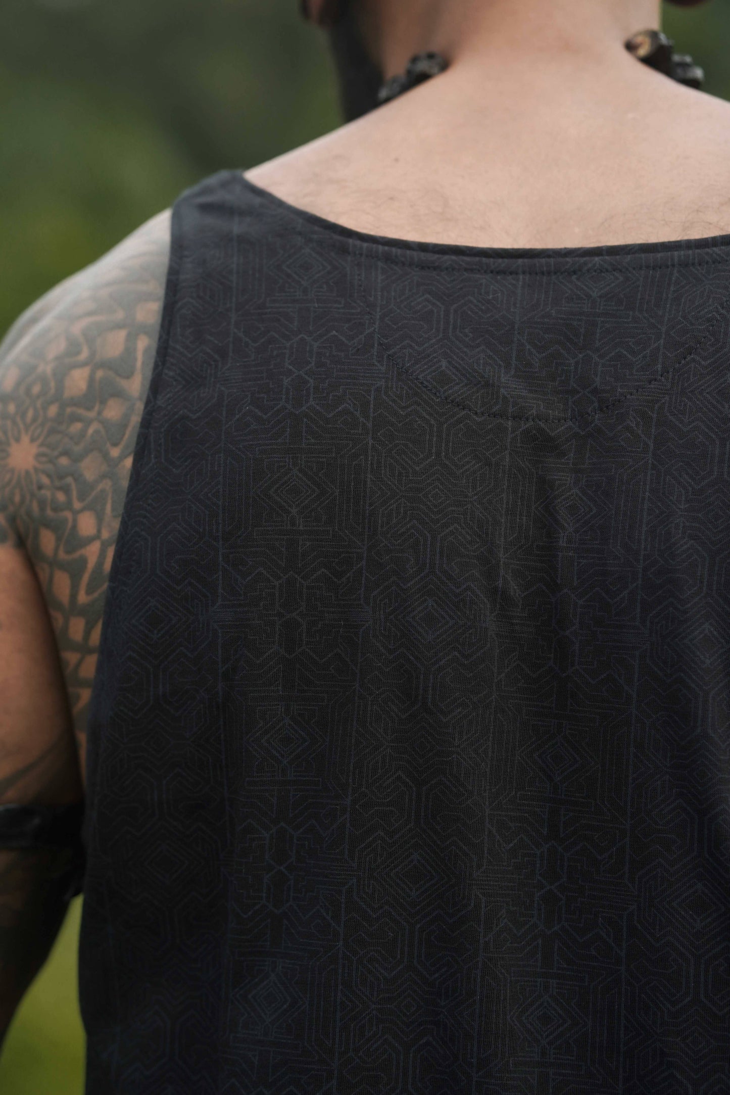 MAGMA CODEX| Psychedelische Tank-T-Shirts für schwarze Männer