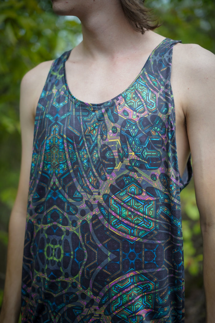 MIND FLARE v2 | Psychedelische Tank-Tops für Herren