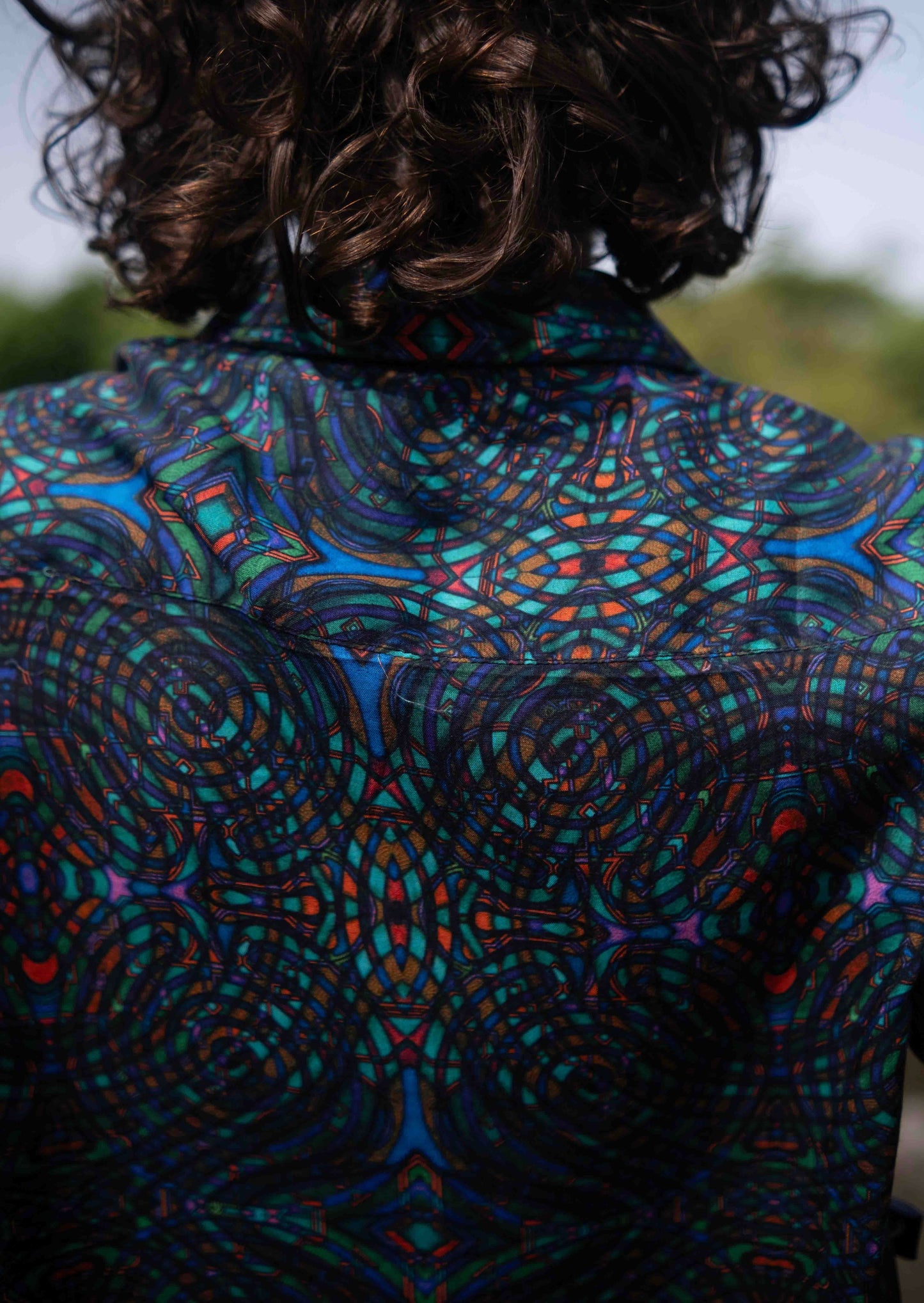MYCELIUM | Bambusstoff Kunstkleidung Damen Crop Top Shirt