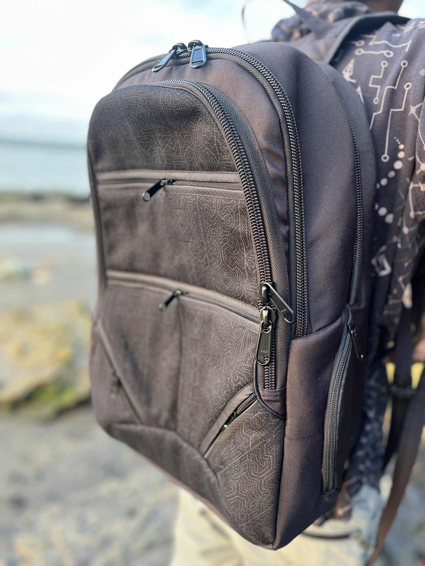 MAGMA CODEX - Der HOBBIT Rucksack Premium Segeltuch-Gewebe Mehrzweck-Rucksack