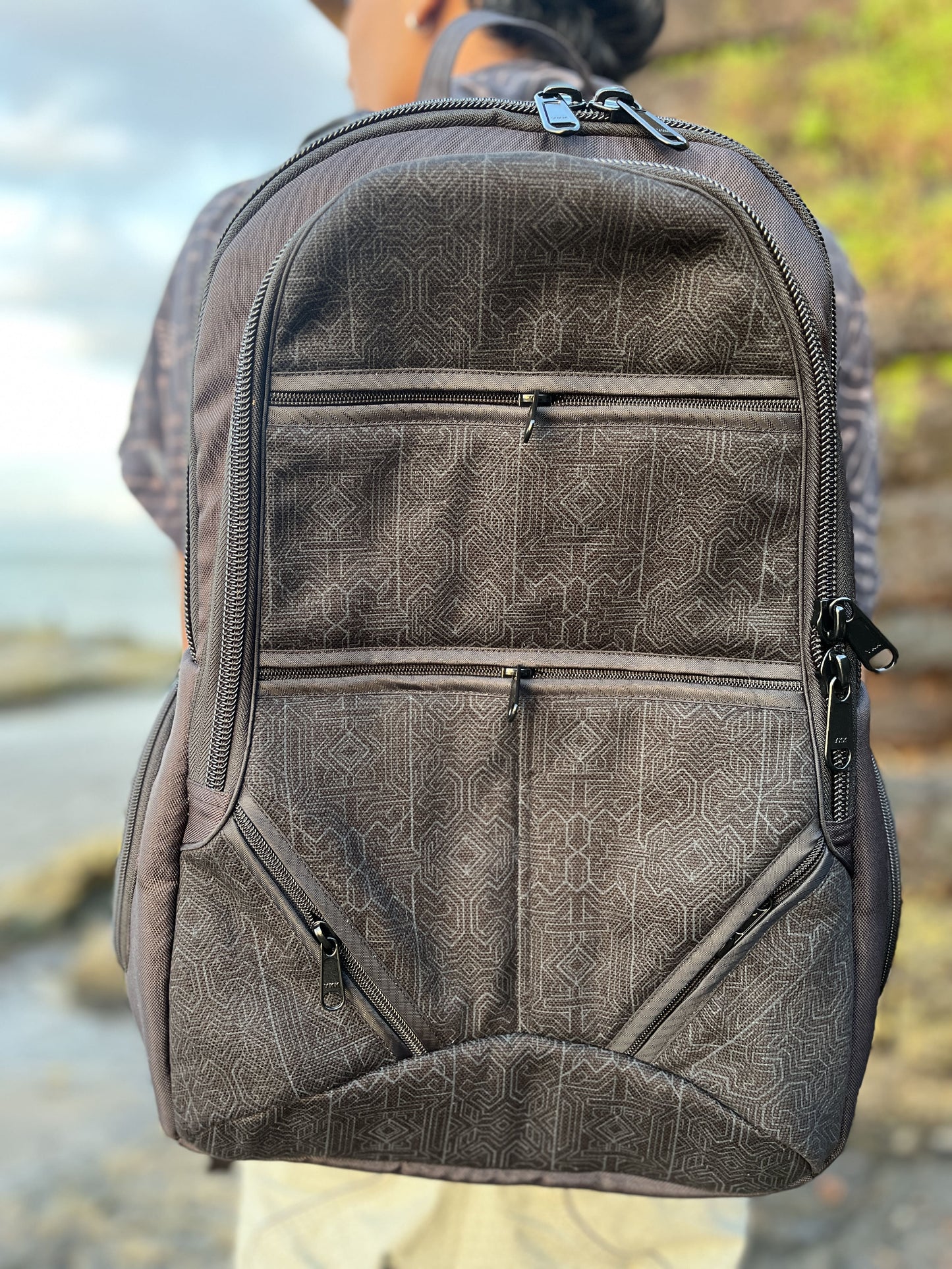 MAGMA CODEX - Der HOBBIT Rucksack Premium Segeltuch-Gewebe Mehrzweck-Rucksack