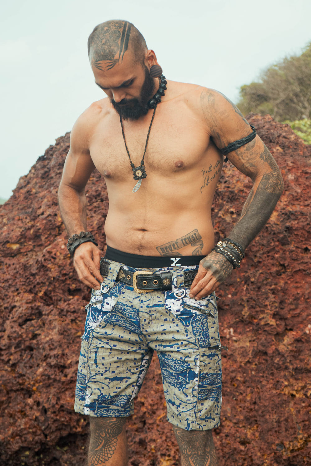 Maya-Schaltung | Herren-NY-Shorts aus Premium-Leichtbaumwolle
