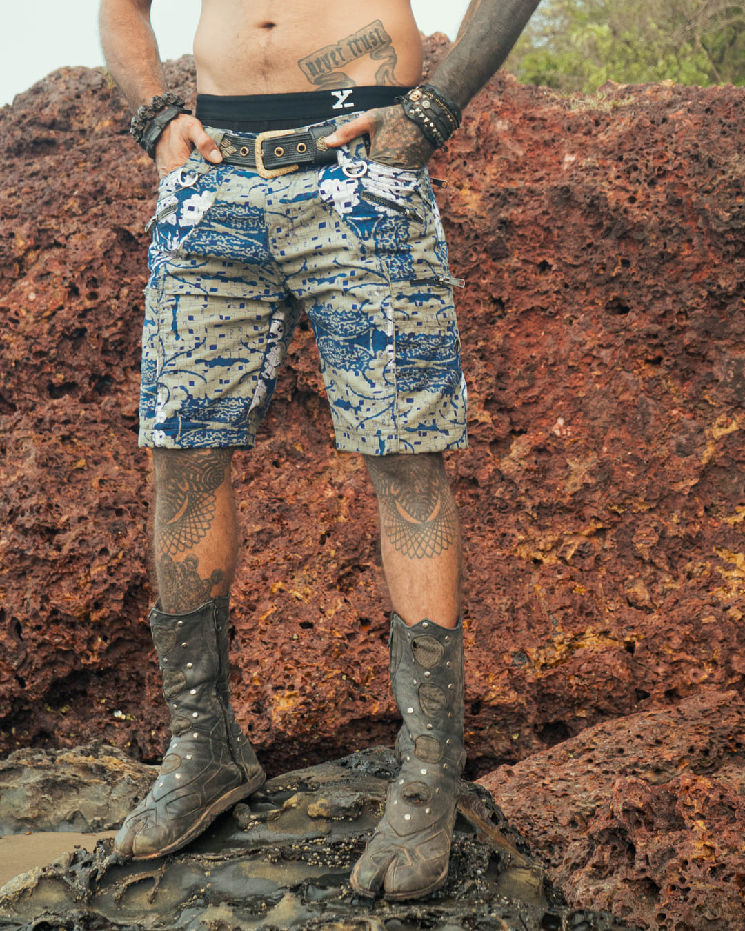 Maya-Schaltung | Herren-NY-Shorts aus Premium-Leichtbaumwolle