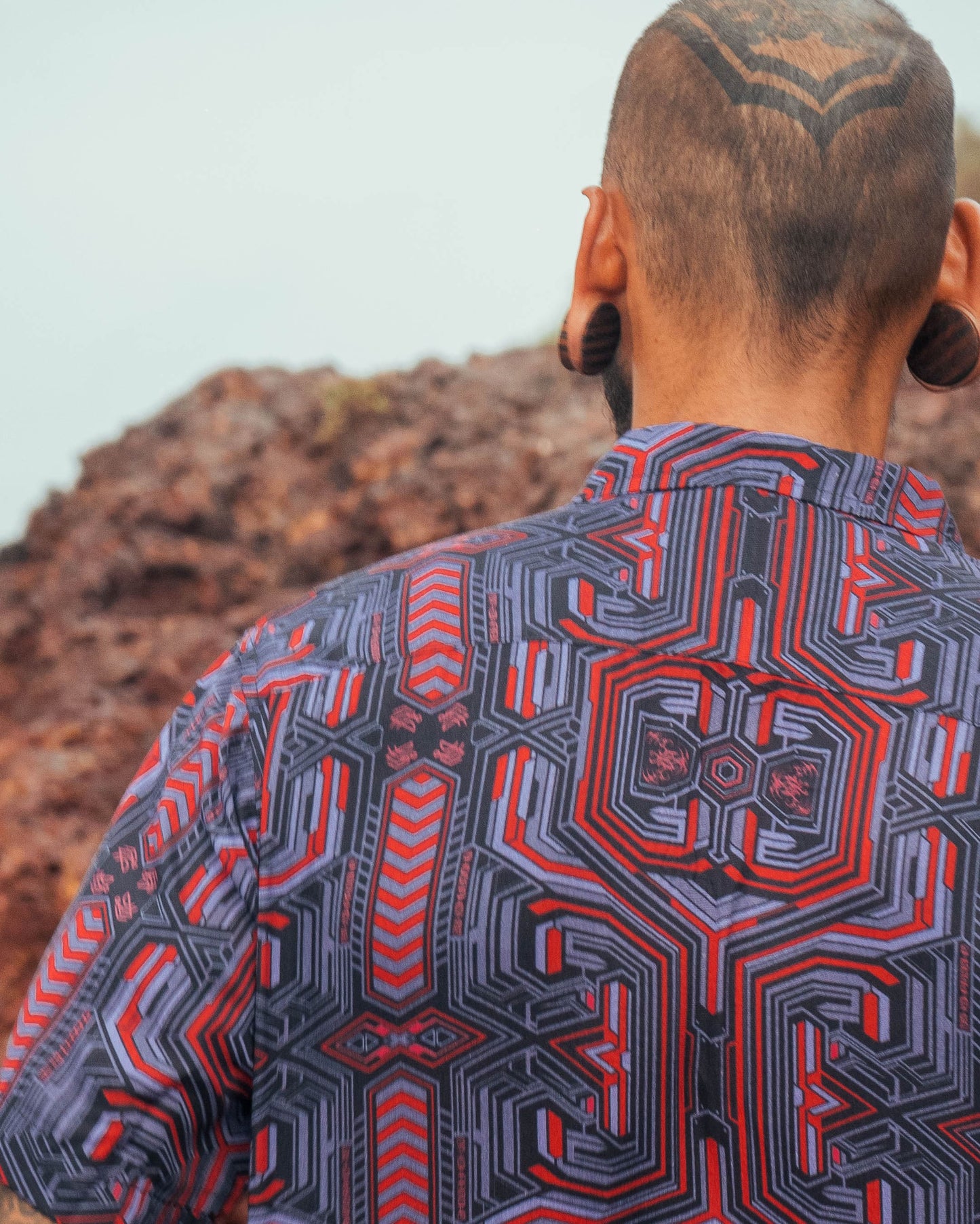 METANOIA | Herren-Bambushemden | Cyberpunk-Stil Hemd