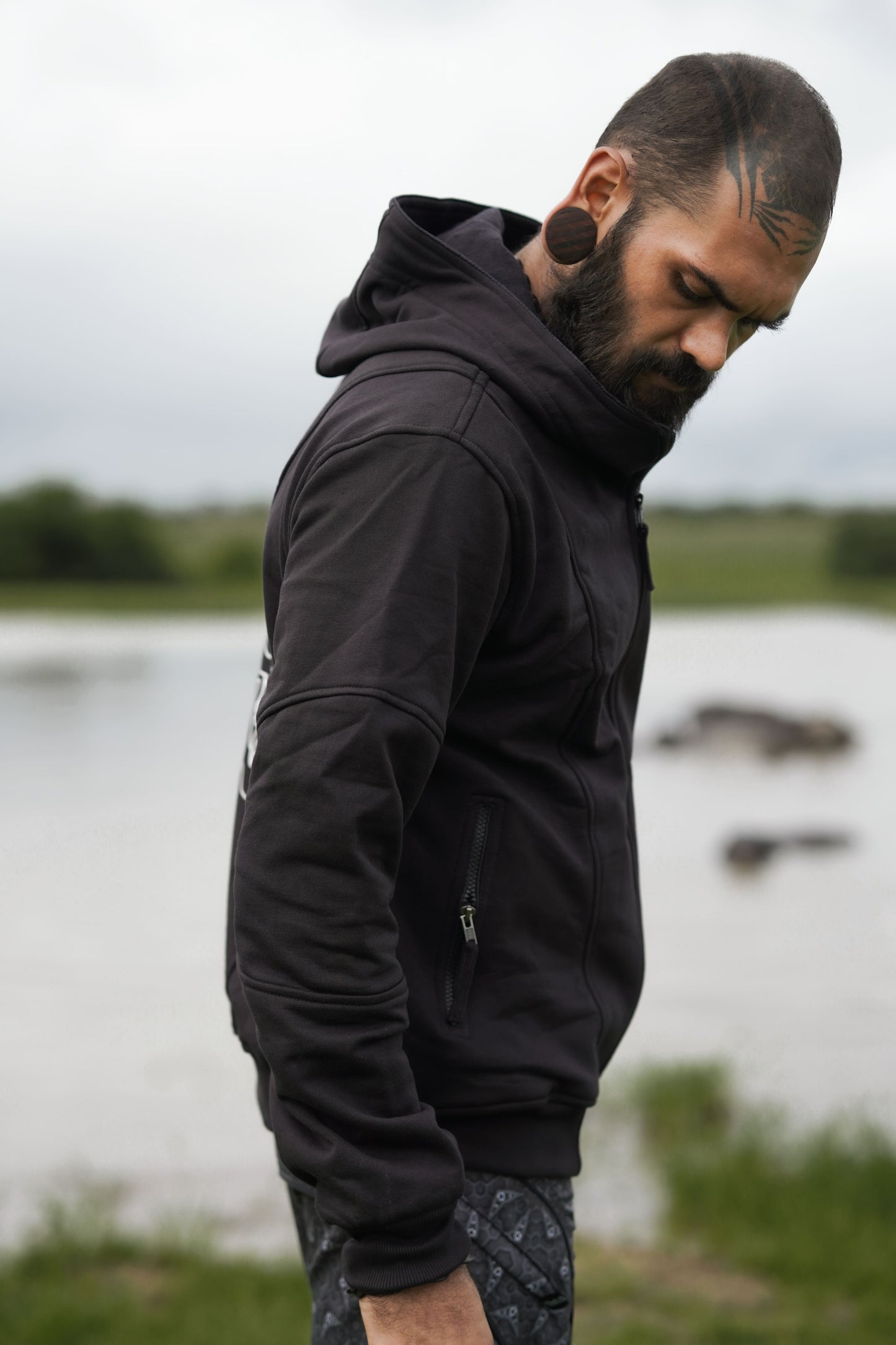 PIRATE'S GOSPEL Edition | Cotton Fleece Black Hoodies for Men Skull Print