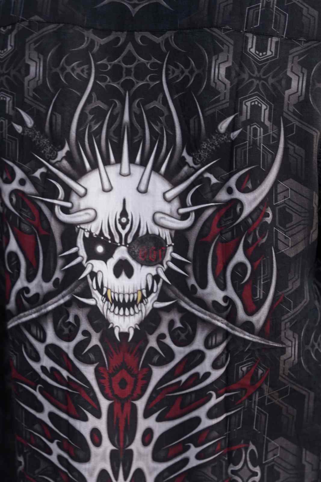 PIRATES OF CHAPORA Gothic Ärmelloses Kunst-Shirt aus Bambus