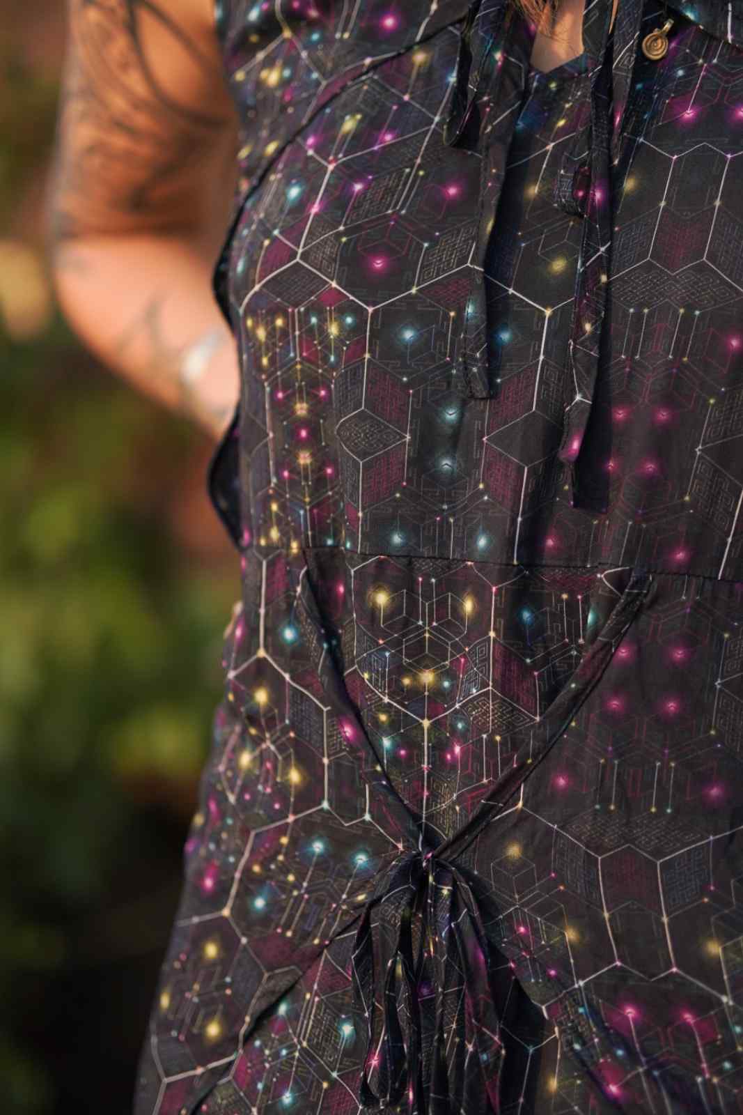 Neurosomatic Circuit Boho Feenkleid - Bambus Damenkleid